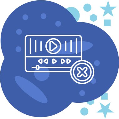 Basit simge vektör illüstrasyonu