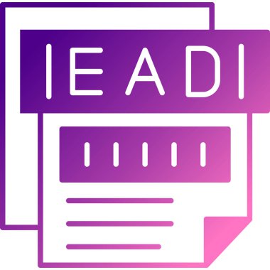 Belge. Web simgesi basit illüstrasyon