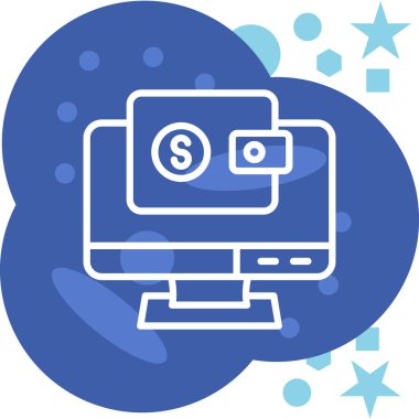 para simgesi vektör illüstrasyonu