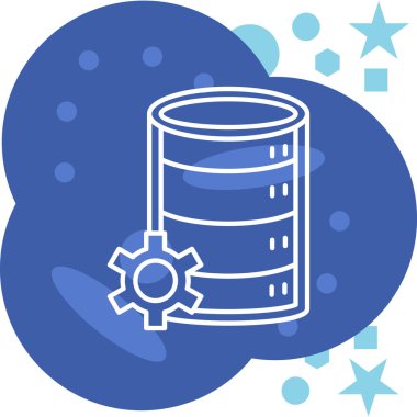 sunucu simgesi çizimi