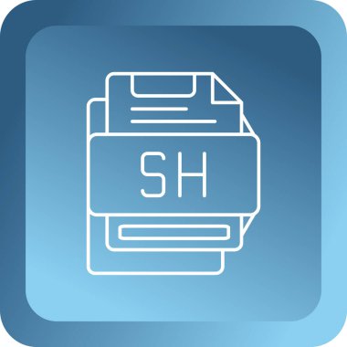 Modern simgenin vektör illüstrasyonu