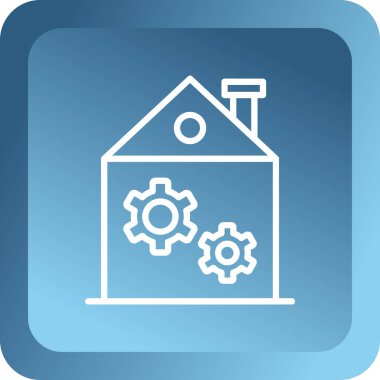 ev ayarları vektör simgesi