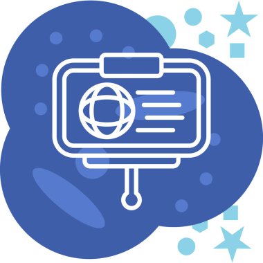 bulut simgesi, vektör illüstrasyonu