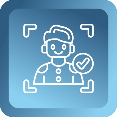 Müşteri hizmetleri simgesi, modern tasarım illüstrasyon tasarımı