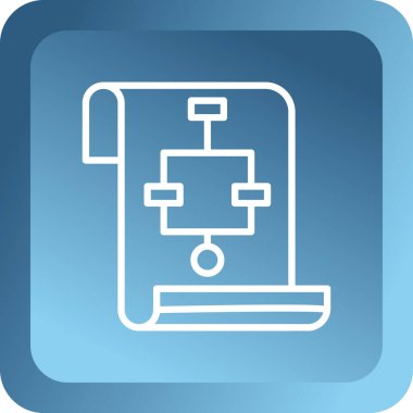 seo modern simgesinin vektör illüstrasyonu