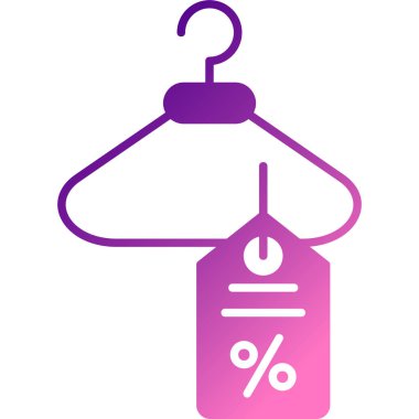 Askı. Web simgesi basit illüstrasyon