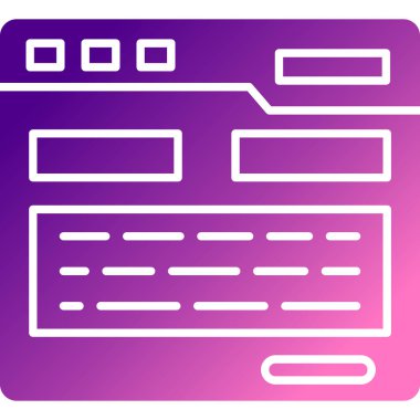 Kişisel ve ticari kullanım için vektör simgesi
