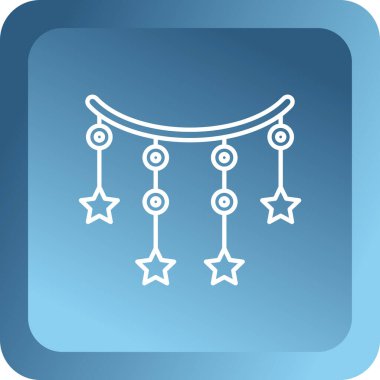 Çiçek ikonu. Moda tarzı vektör simgesi Noel 'den şeffaf arkaplanı izole etti