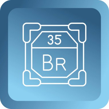 Kimyasal. Web simgesi basit illüstrasyon