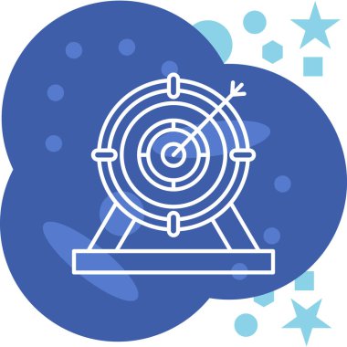 uydu simgesi vektör illüstrasyonu