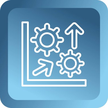 seo modern simgesinin vektör illüstrasyonu