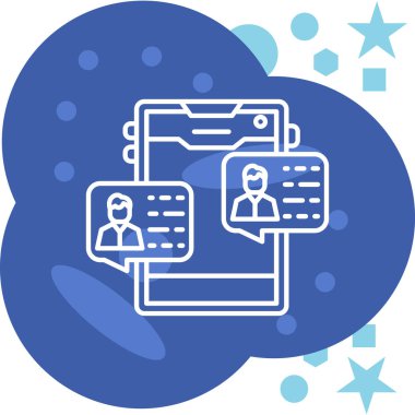 İnternet simgesi, çevrimiçi eğitimin vektör illüstrasyonu