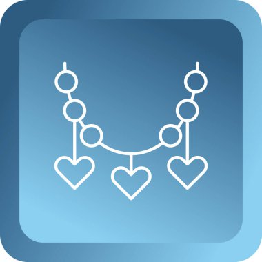 zincir simge vektör çizim