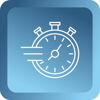 Kronometre simgesi çizimi