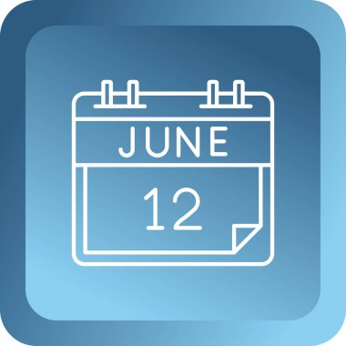 Takvimde 12 Haziran günü.