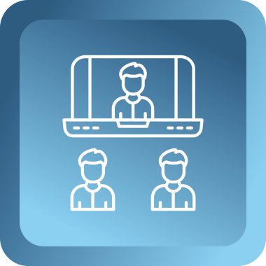 Tren ikonu. vektör illüstrasyonu