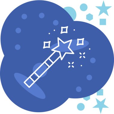 roket ikonu vektör illüstrasyonu