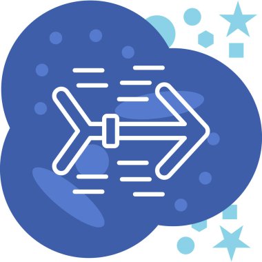 Bulut Hesaplama. Web simgesi basit illüstrasyon