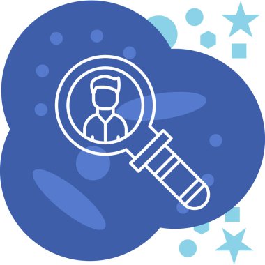 Vektör illüstrasyonu, simge ögesi arkaplanı