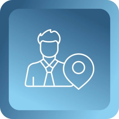 Konum simgesine sahip harita işaretleyici.