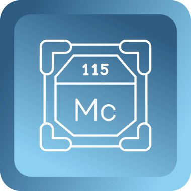 Modern b 'nin vektör illüstrasyonunda kimyasal ikon eksikliği