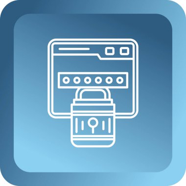 seo modern simgesinin vektör illüstrasyonu