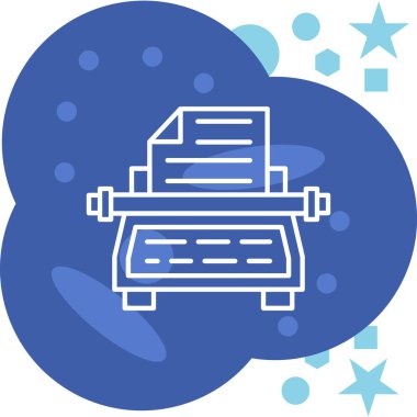 Modern eğitim ikonunun vektör illüstrasyonu