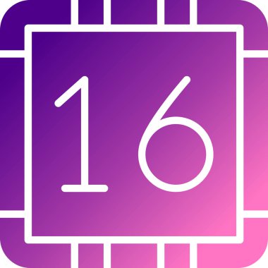 Sekiz numaralı simge. Beyaz arkaplanda internet düğmesi