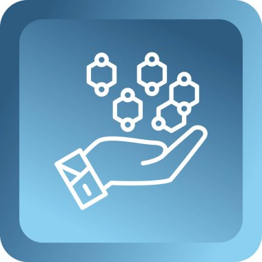 Hapları simgesi tutan el