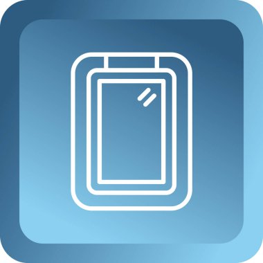 Soyut arkaplanda pil simgesi izole edildi