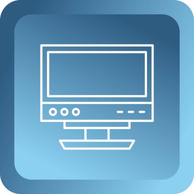 izleyici ikon vektör illüstrasyonu