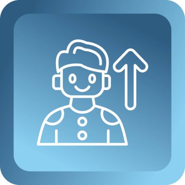 seo modern simgesinin vektör illüstrasyonu