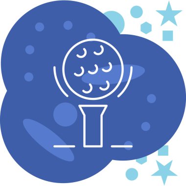 Bir fincanın şirin çizgi film ikonunun vektör çizimi