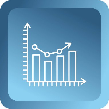 iş grafiği vektör simgesi