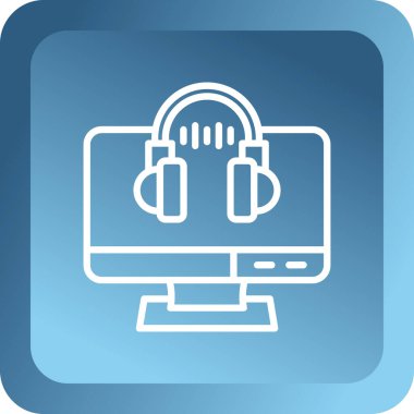 bilgisayar simgesi vektör illüstrasyonu