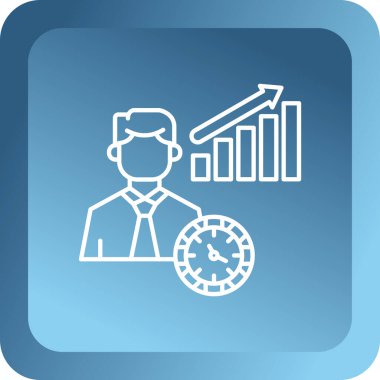 İş ve finans ikonu parasının vektör illüstrasyonu