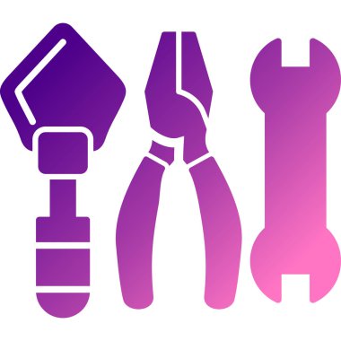 Beyaz arkaplanda izole edilmiş tırnak cilası simgesi. Simgeleri renk daire düğmelerine ayarla. vektör illüstrasyonu