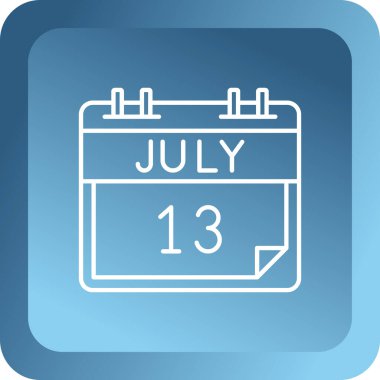 Takvim simgesinde 14 Temmuz.