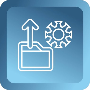 seo modern simgesinin vektör illüstrasyonu