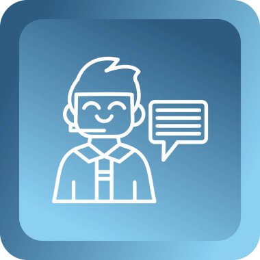 Adam ile konuşma balonları