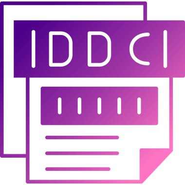 dosya biçimi simgesi, vektör illüstrasyonu