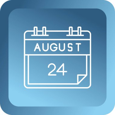 Tarihli bir takvimin resimlendirmesi.