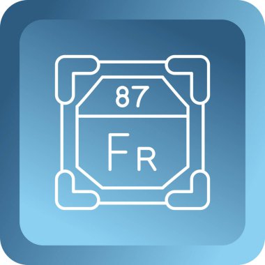 Benzersiz simge vektör illüstrasyonu