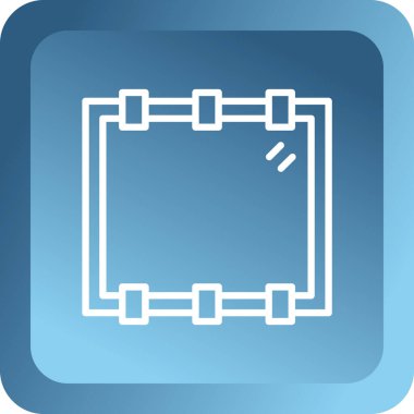 Web sitesi simgesi. tuğlaların vektör illüstrasyonu