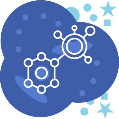 Bulut. Web simgesi basit illüstrasyon