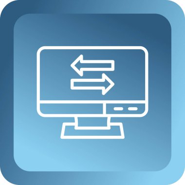 bilgisayar monitörü, vektör tasarımı