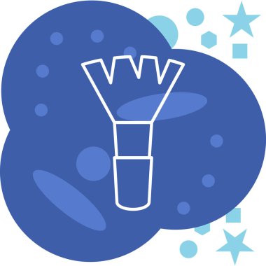 Modern b 'nin vektör illüstrasyonu eksik simgesi