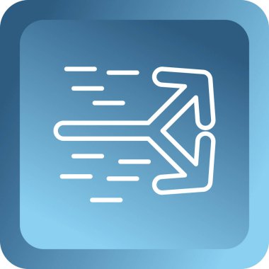 Yol işaretinin vektör illüstrasyonu