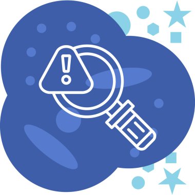 Çizgi Sihirli değnek simgesi beyaz arkaplanda izole edildi. Yıldız şeklinde sihirli aksesuar. Sihirli güç. Renkli taslak konsepti. Vektör.