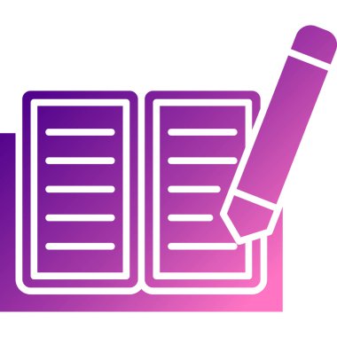 belge simgesi vektör illüstrasyonu